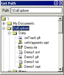 File Path Dialog